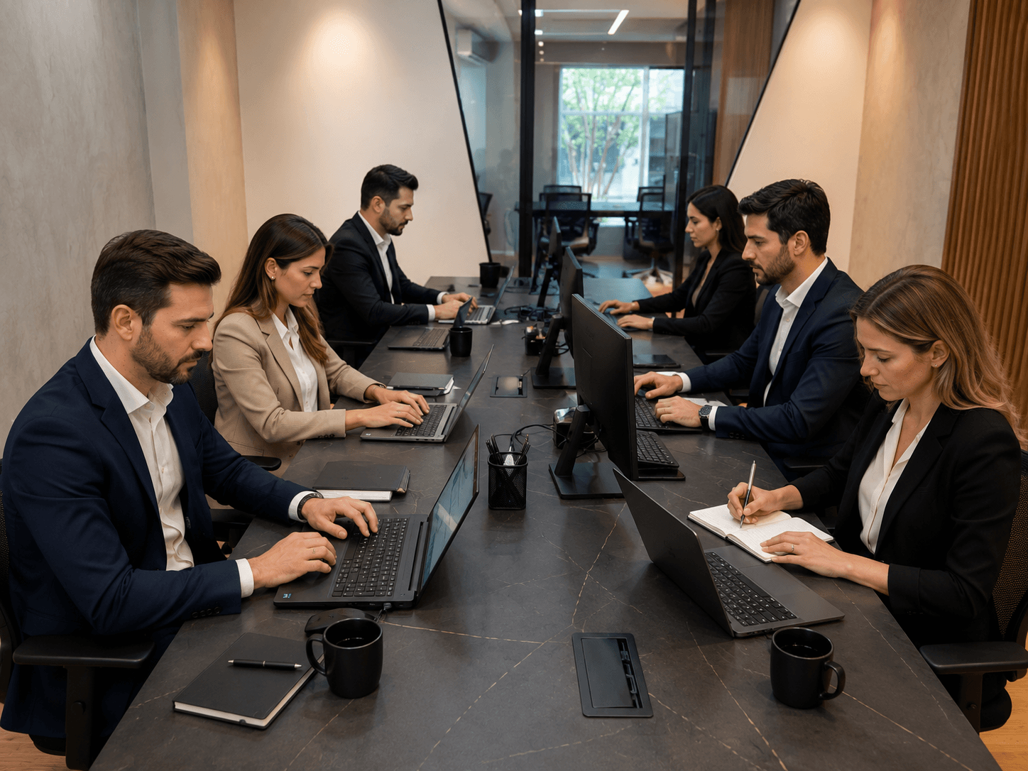 Especialistas Hubbiz analisando expansão de marcas em campo